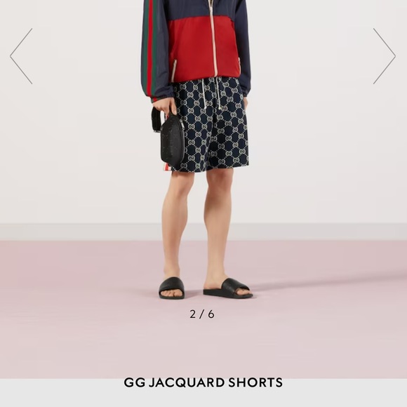 Gucci GG JACQUARD SHORTS - Picture 3 of 3